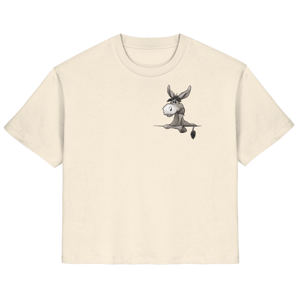 Lustiger lässiger Esel - Ladies Organic Shirt
