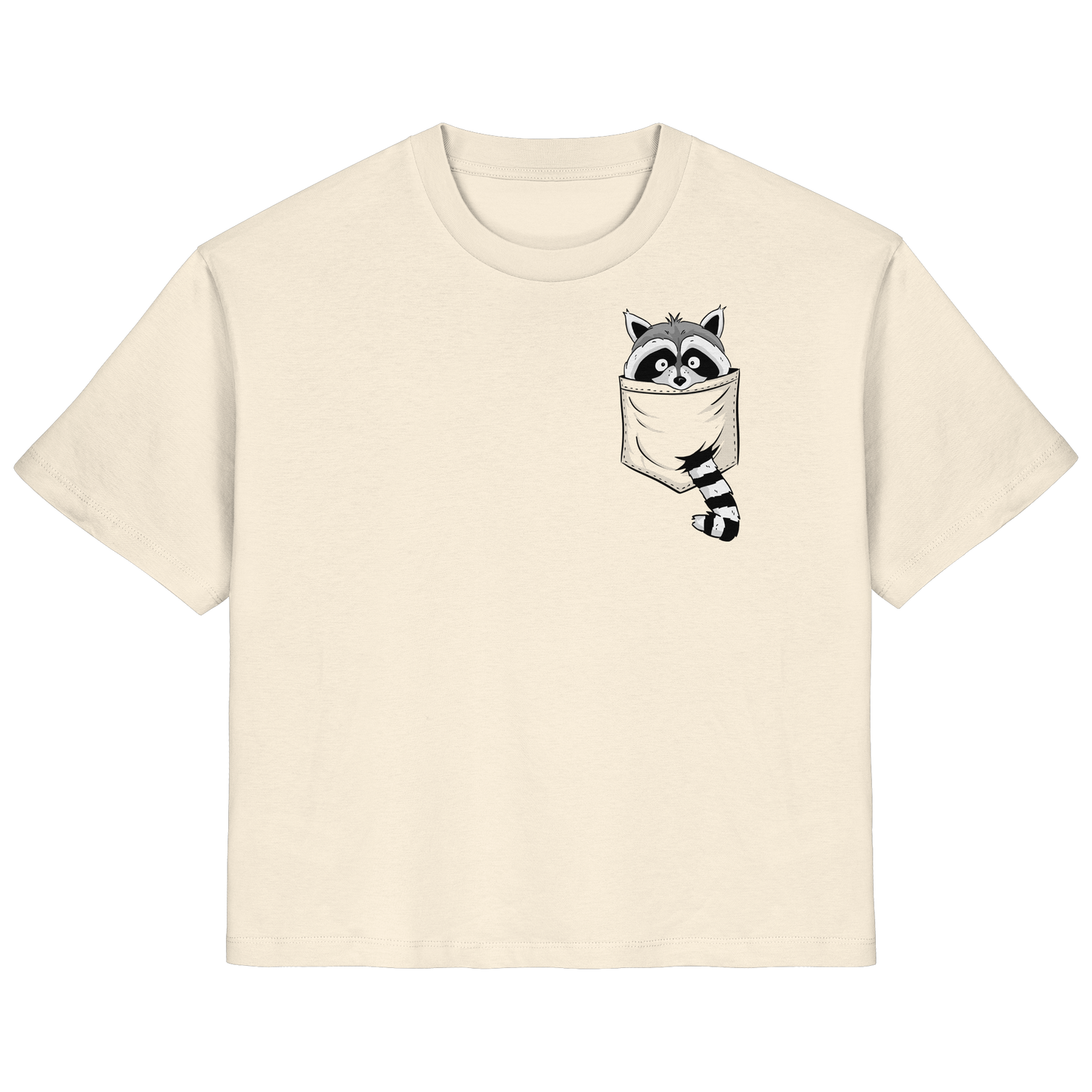 Waschbär in Deiner Tasche - Ladies Organic Shirt