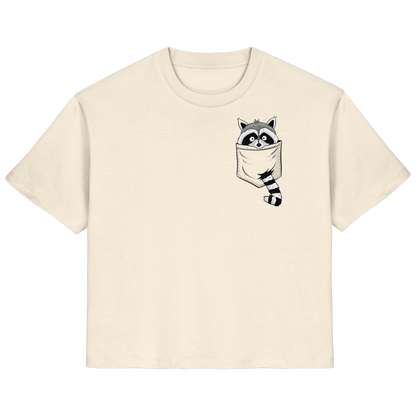Waschbär in Deiner Tasche - Ladies Organic Shirt