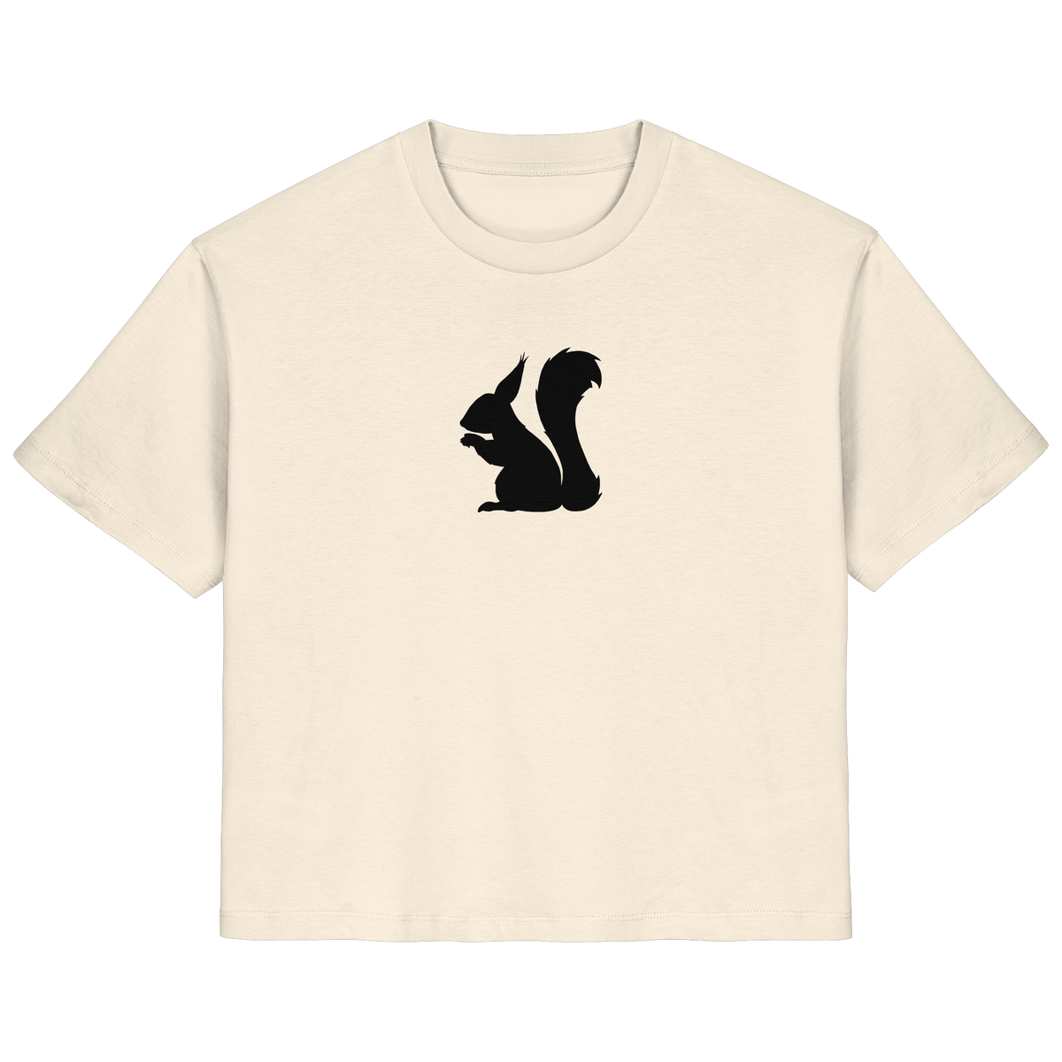 Eichhörnchen Silhouette - Ladies Organic Shirt