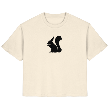 Eichhörnchen Silhouette - Ladies Organic Shirt