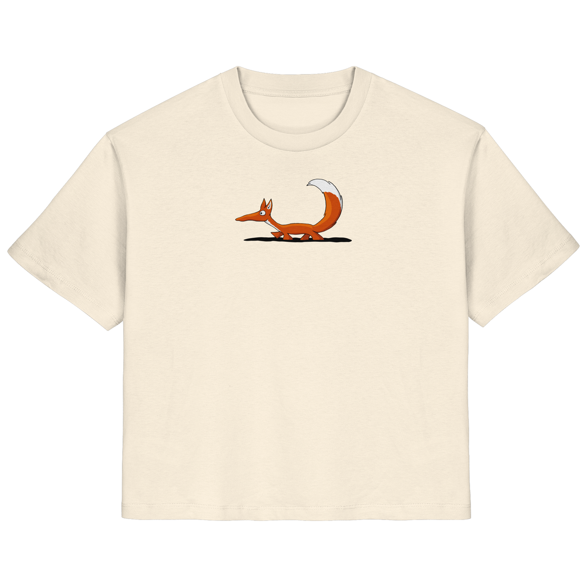 Lässiger cooler Fuchs | Mr. Fox, der Schleicher - Ladies Organic Shirt