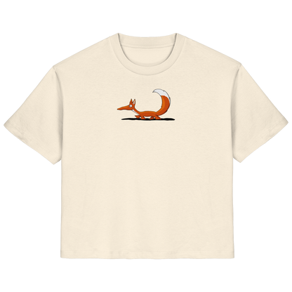 Lässiger cooler Fuchs | Mr. Fox, der Schleicher - Ladies Organic Shirt