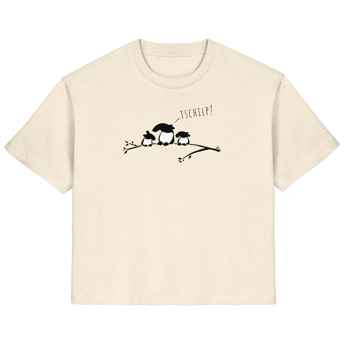 Drei kleine Tapir-Vögel - Ladies Organic Shirt
