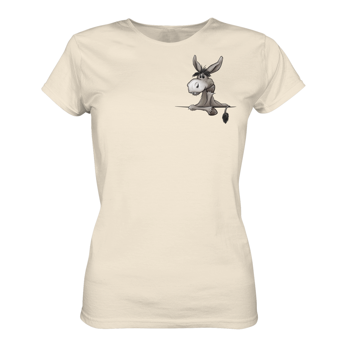 Lustiger lässiger Esel - Ladies Organic Shirt
