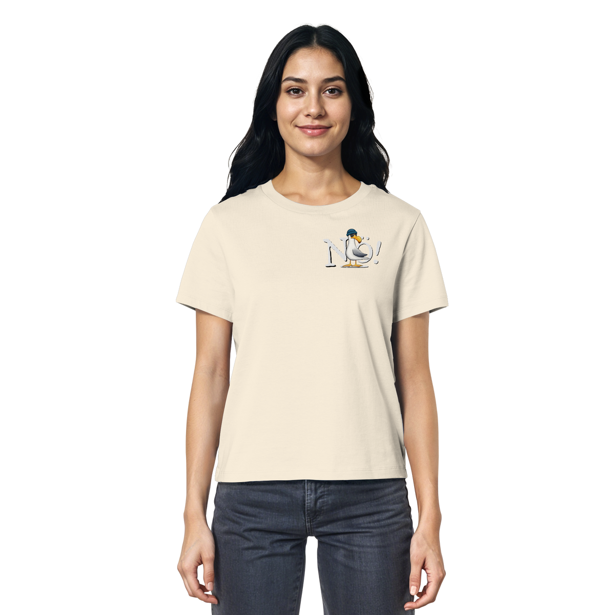 Nö Kein Bock Möwe - Ladies Organic Shirt