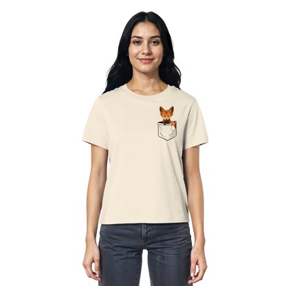 Funky Fuchs in der Tasche - Ladies Organic Shirt