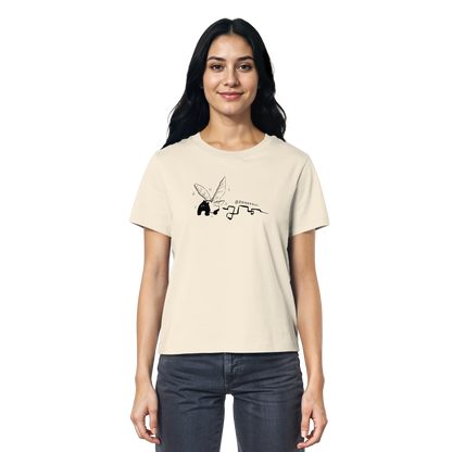 zauberhaft flatternde Tapir Fee - Ladies Organic Shirt
