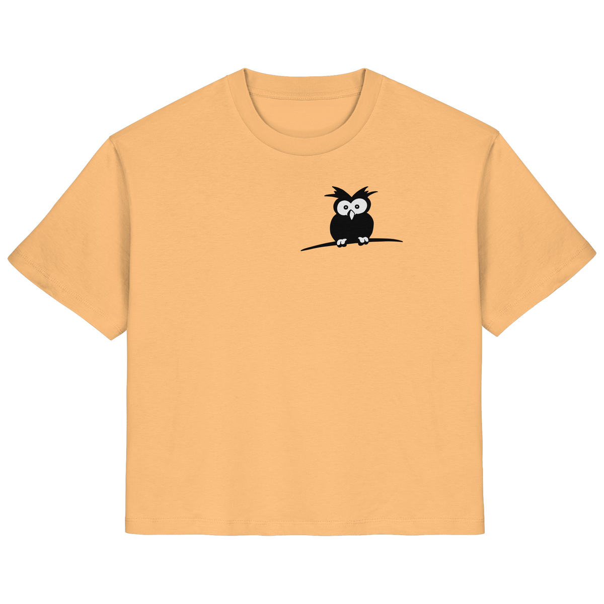 Kleine struppige Eule - Ladies Organic Shirt