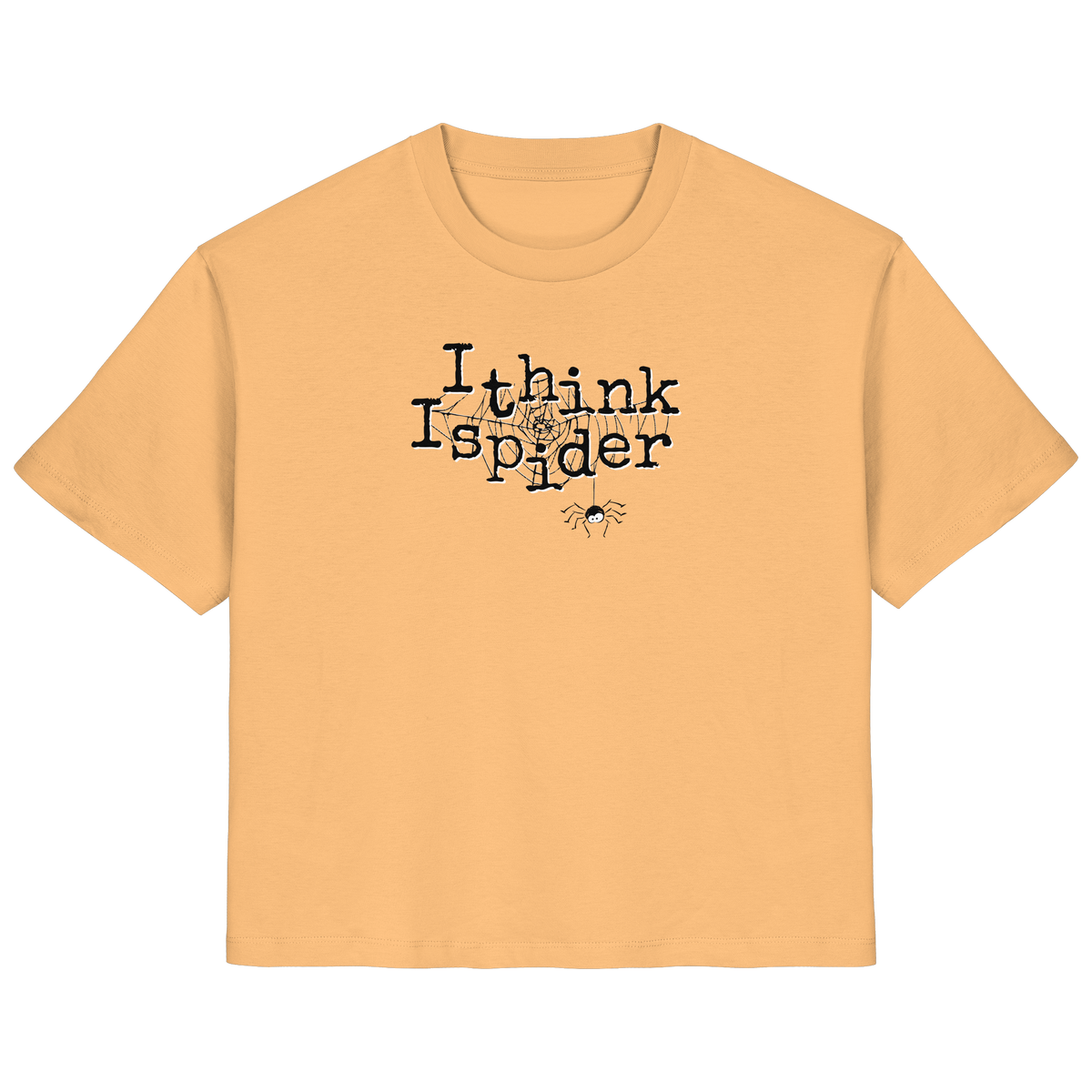 I think I spider - Spinne - Ladies Organic Shirt