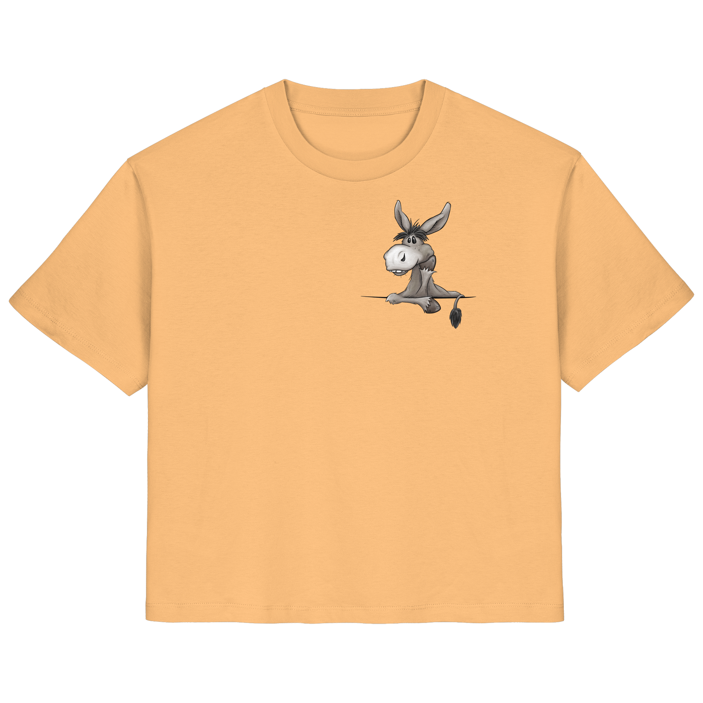 Lustiger lässiger Esel - Ladies Organic Shirt