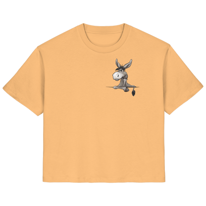 Lustiger lässiger Esel - Ladies Organic Shirt