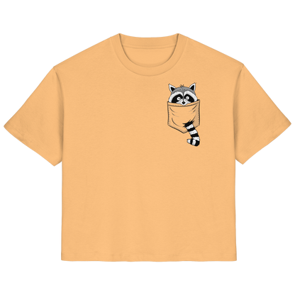 Waschbär in Deiner Tasche - Ladies Organic Shirt