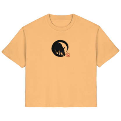 Zen Tapir im japanischen Enso Kreis - Ladies Organic Shirt