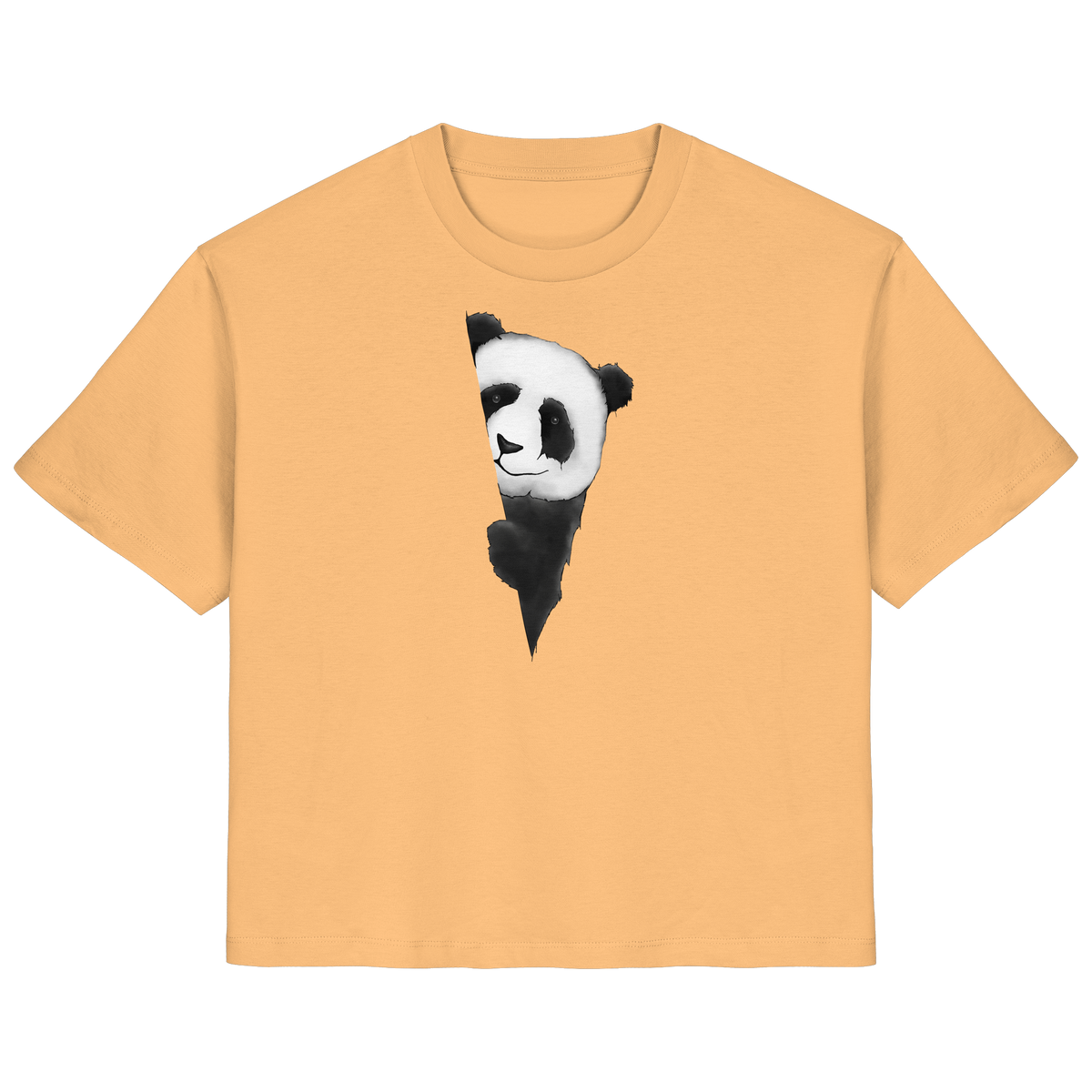 Panda Bär Illustration - Ladies Organic Shirt