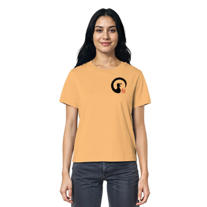 Moin kreischende japanische Enso Möwe - Ladies Organic Shirt