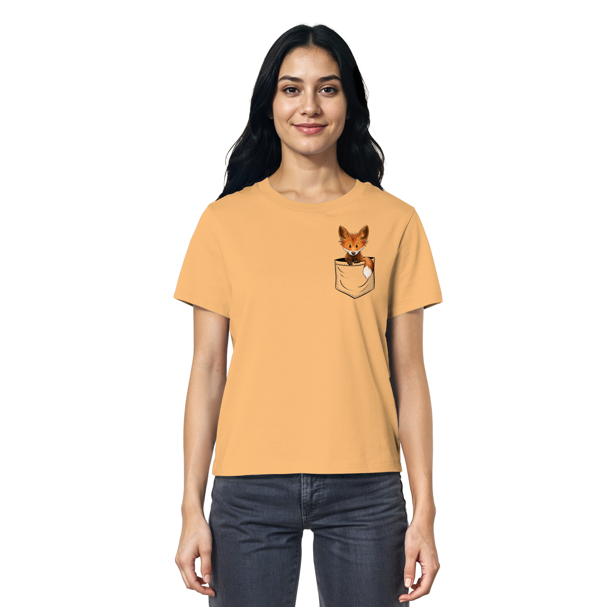 Funky Fuchs in der Tasche - Ladies Organic Shirt