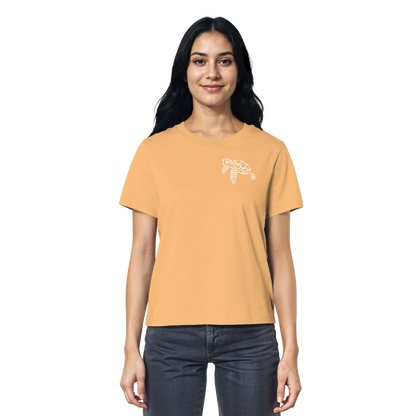 schwimmende Meeres-Schildkröte - Ladies Organic Shirt