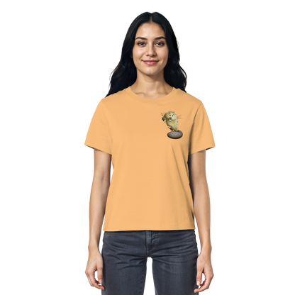 Lustiger frecher Biber - Ladies Organic Shirt