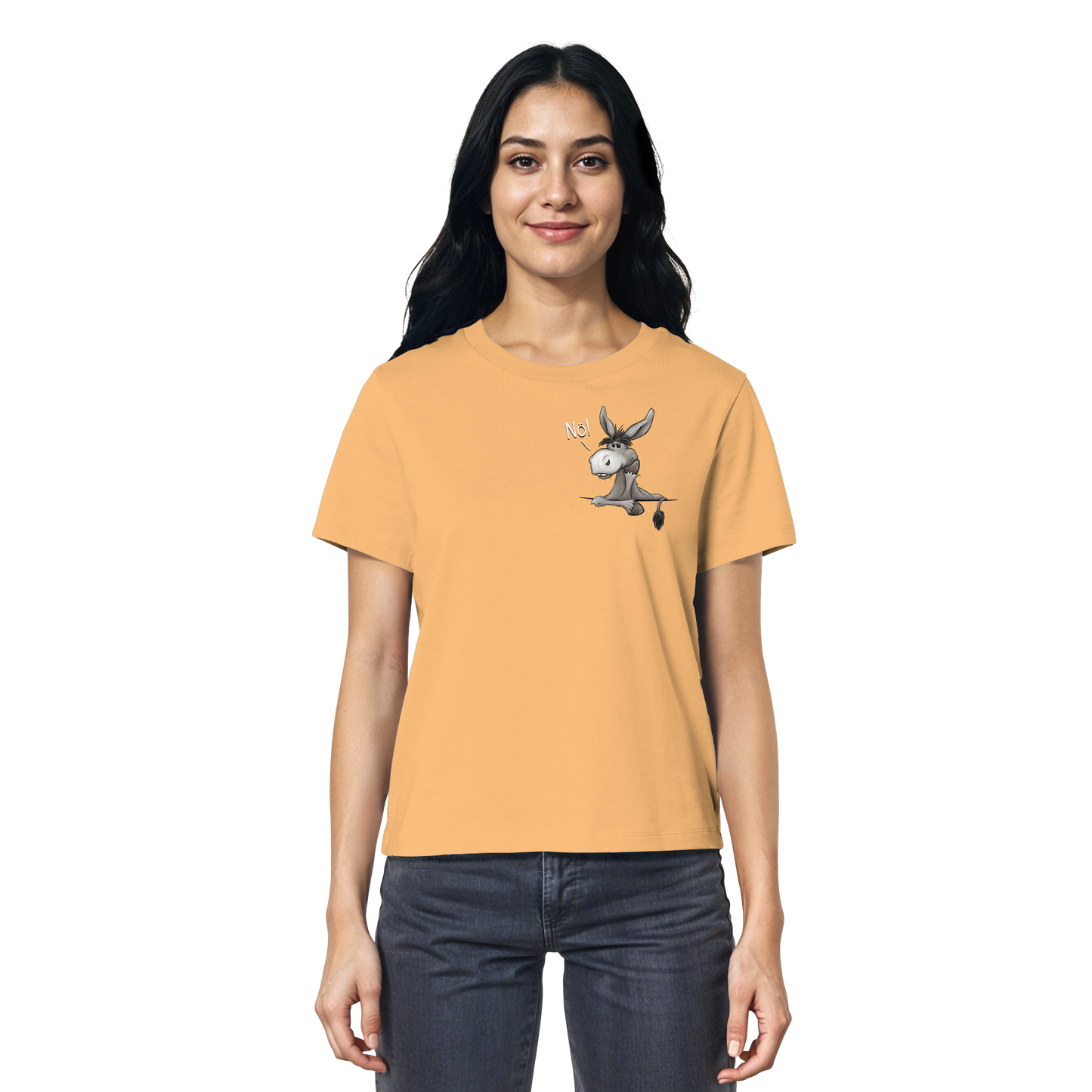 Nö! Störrischer Esel - Ladies Organic Shirt