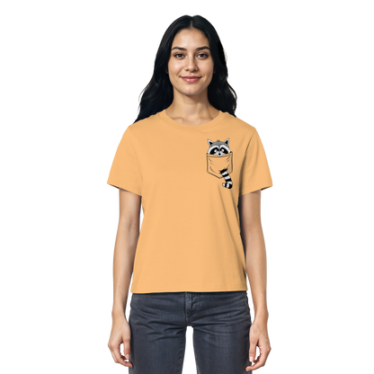 Waschbär in Deiner Tasche - Ladies Organic Shirt