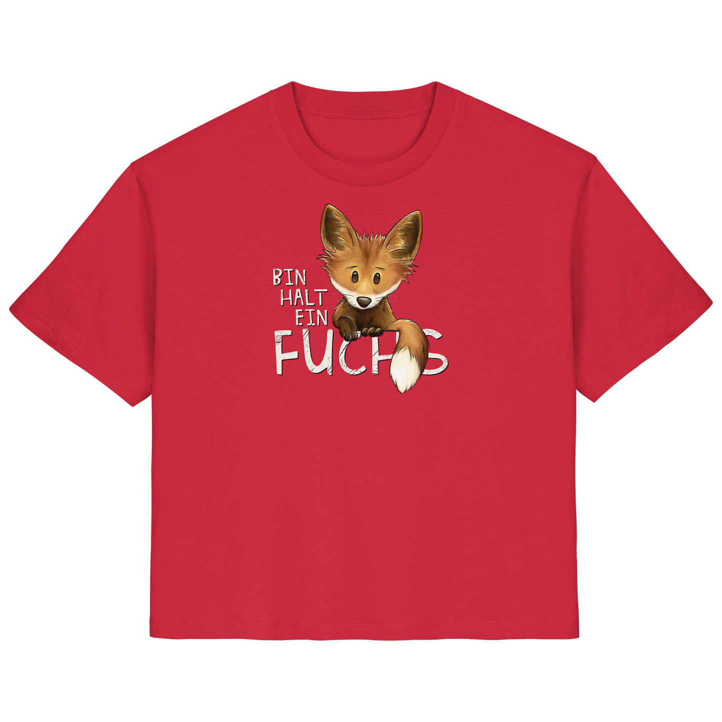 Bin halt ein Fuchs - Ladies Organic Shirt
