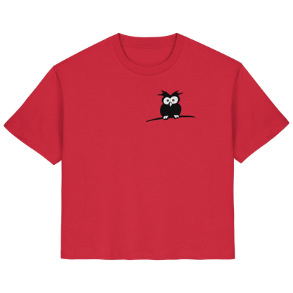 Kleine struppige Eule - Ladies Organic Shirt
