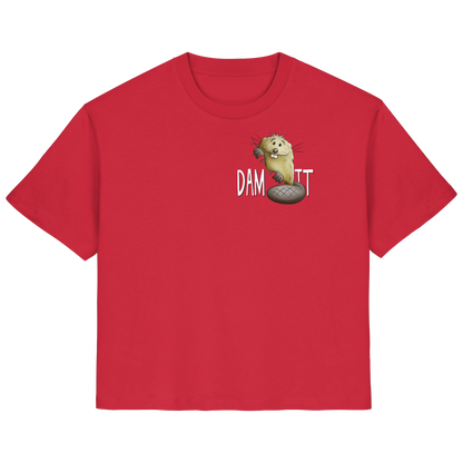 Dam It Verdammt Lustiger Biber - Ladies Organic Shirt