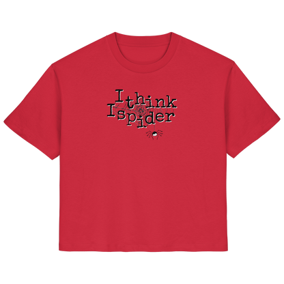 I think I spider - Spinne - Ladies Organic Shirt