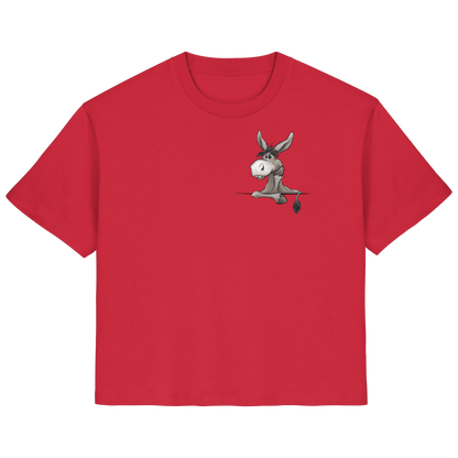Lustiger lässiger Esel - Ladies Organic Shirt