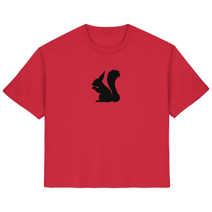 Eichhörnchen Silhouette - Ladies Organic Shirt