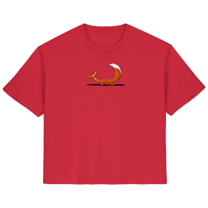 Lässiger cooler Fuchs | Mr. Fox, der Schleicher - Ladies Organic Shirt