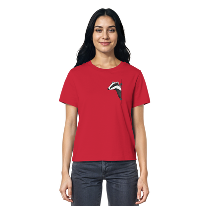 Lässiger Dachs Meister Grimbart - Ladies Organic Shirt