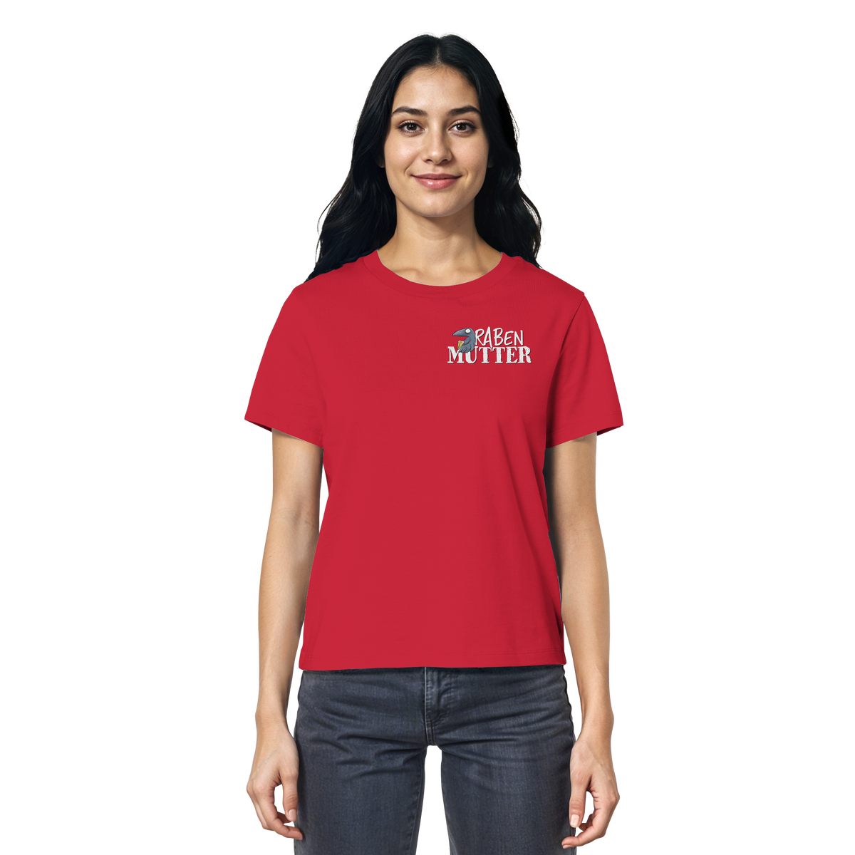 Rabenmutter Krähenmama - Ladies Organic Shirt