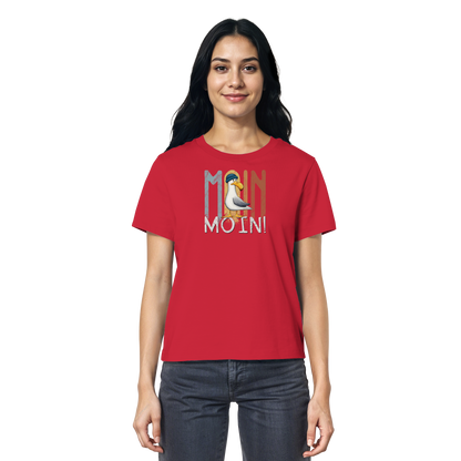 Moin Moin norddeutsche Möwe - Ladies Organic Shirt