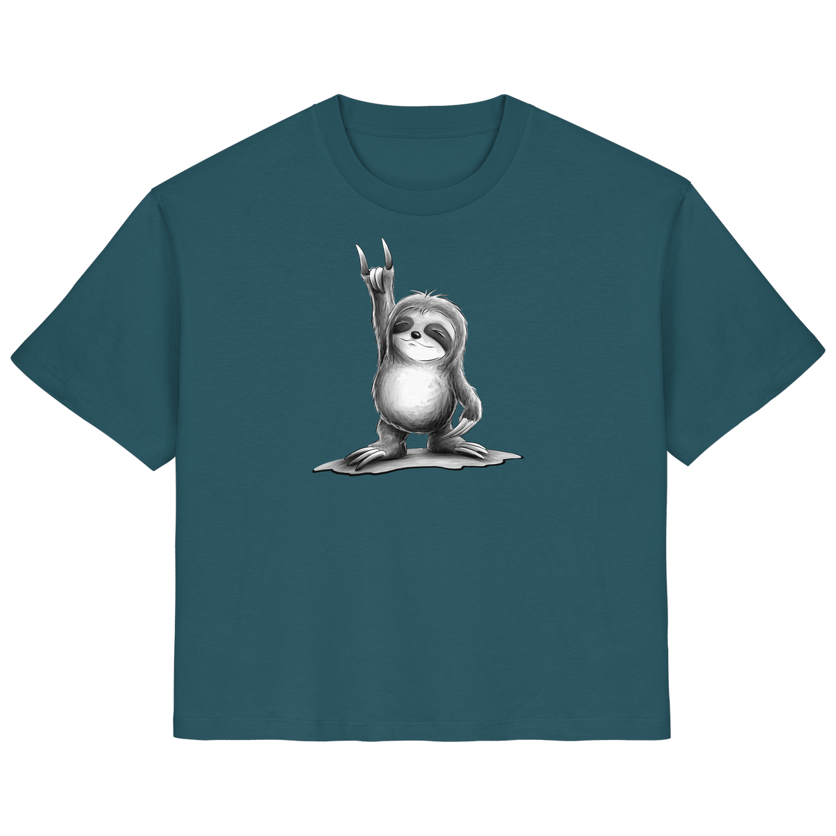 Rock On Party Faultier - Ladies Organic Shirt
