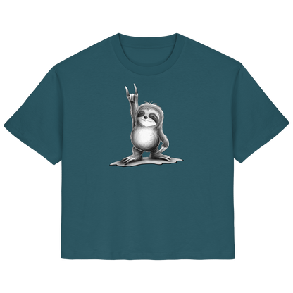 Rock On Party Faultier - Ladies Organic Shirt