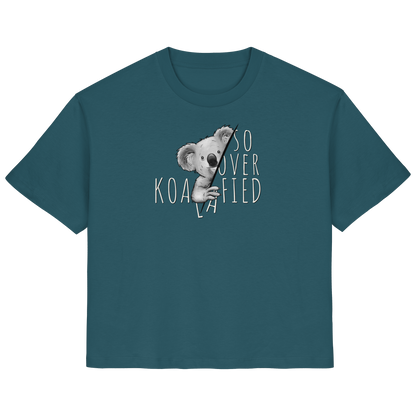 So Over-Koalafied Koala - Ladies Organic Shirt