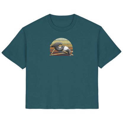 Lässiger Retro Sundown Tapir - Ladies Organic Shirt