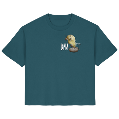 Dam It Verdammt Lustiger Biber - Ladies Organic Shirt