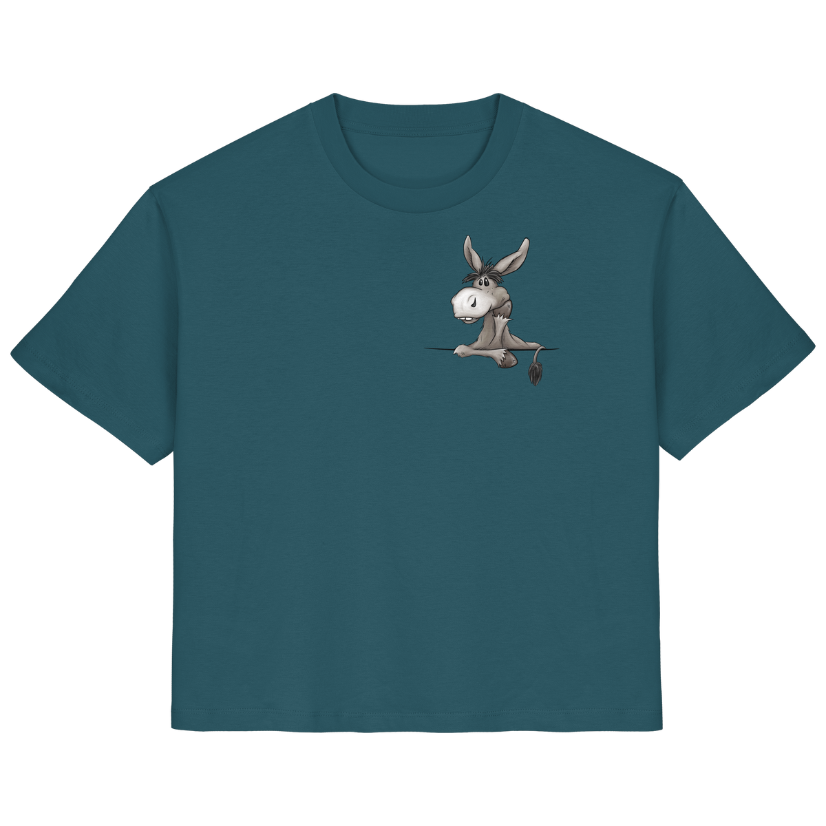 Lustiger lässiger Esel - Ladies Organic Shirt