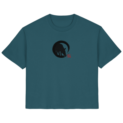 Zen Tapir im japanischen Enso Kreis - Ladies Organic Shirt