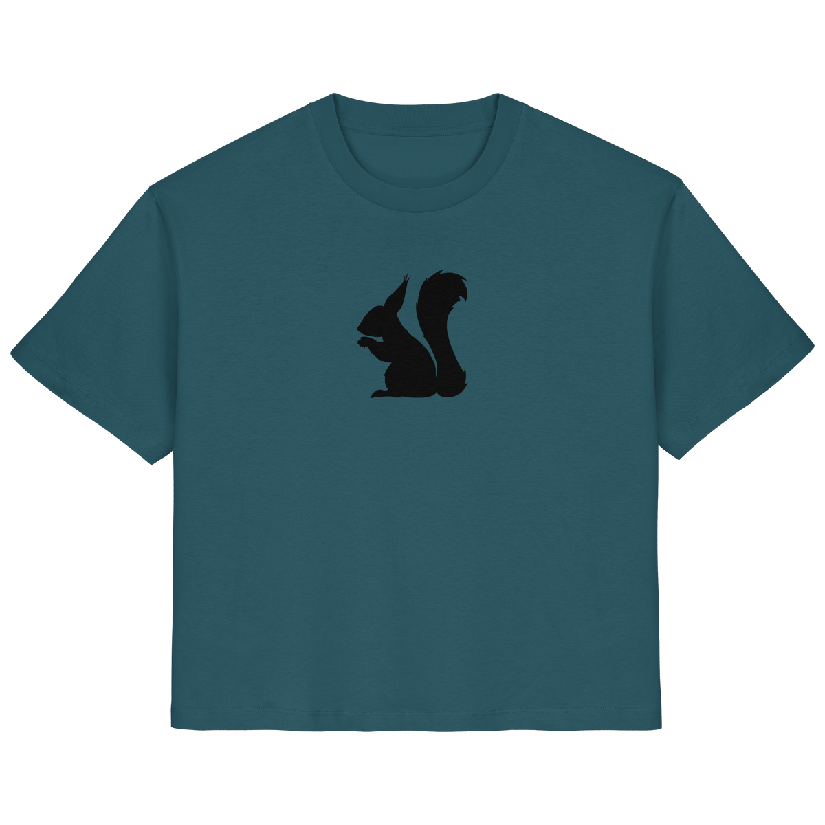 Eichhörnchen Silhouette - Ladies Organic Shirt