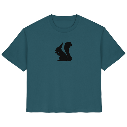 Eichhörnchen Silhouette - Ladies Organic Shirt