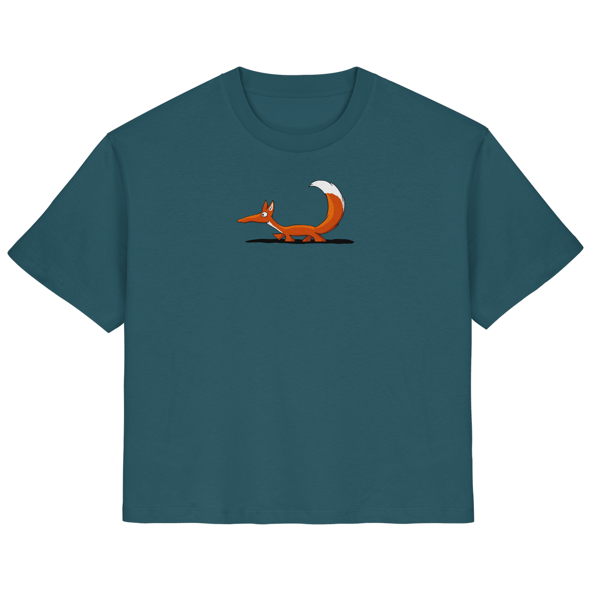 Lässiger cooler Fuchs | Mr. Fox, der Schleicher - Ladies Organic Shirt