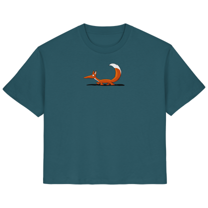 Lässiger cooler Fuchs | Mr. Fox, der Schleicher - Ladies Organic Shirt