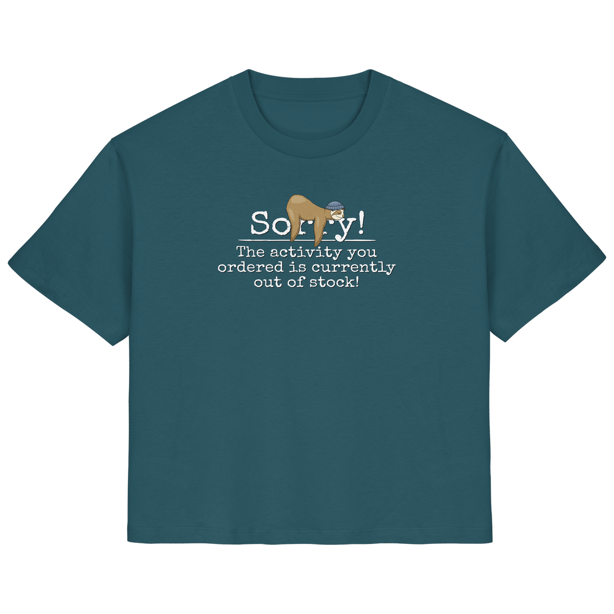 No-Activity Faultier - Ladies Organic Shirt