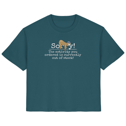 No-Activity Faultier - Ladies Organic Shirt