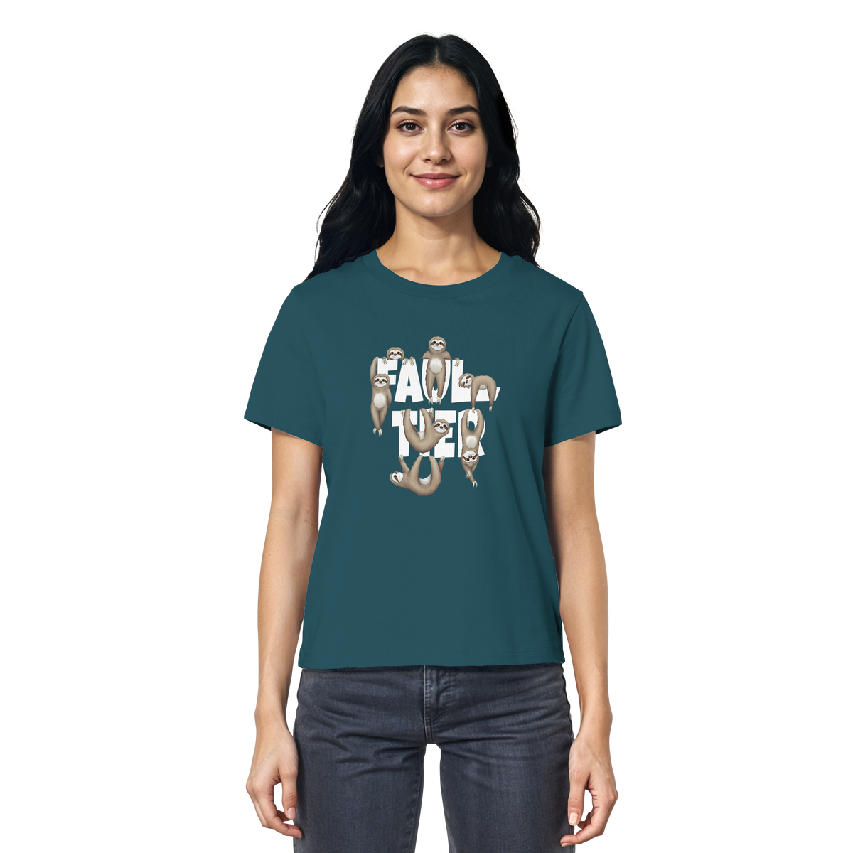 Viele gechillte Faultiere - Ladies Organic Shirt