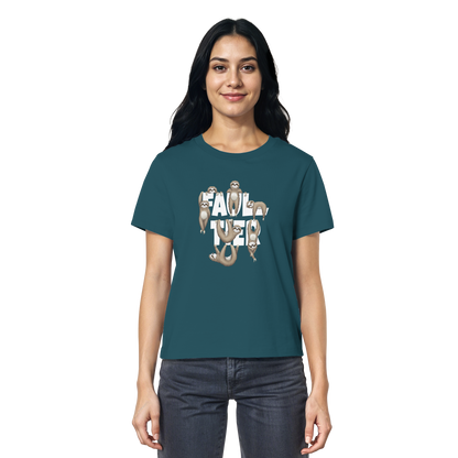 Viele gechillte Faultiere - Ladies Organic Shirt